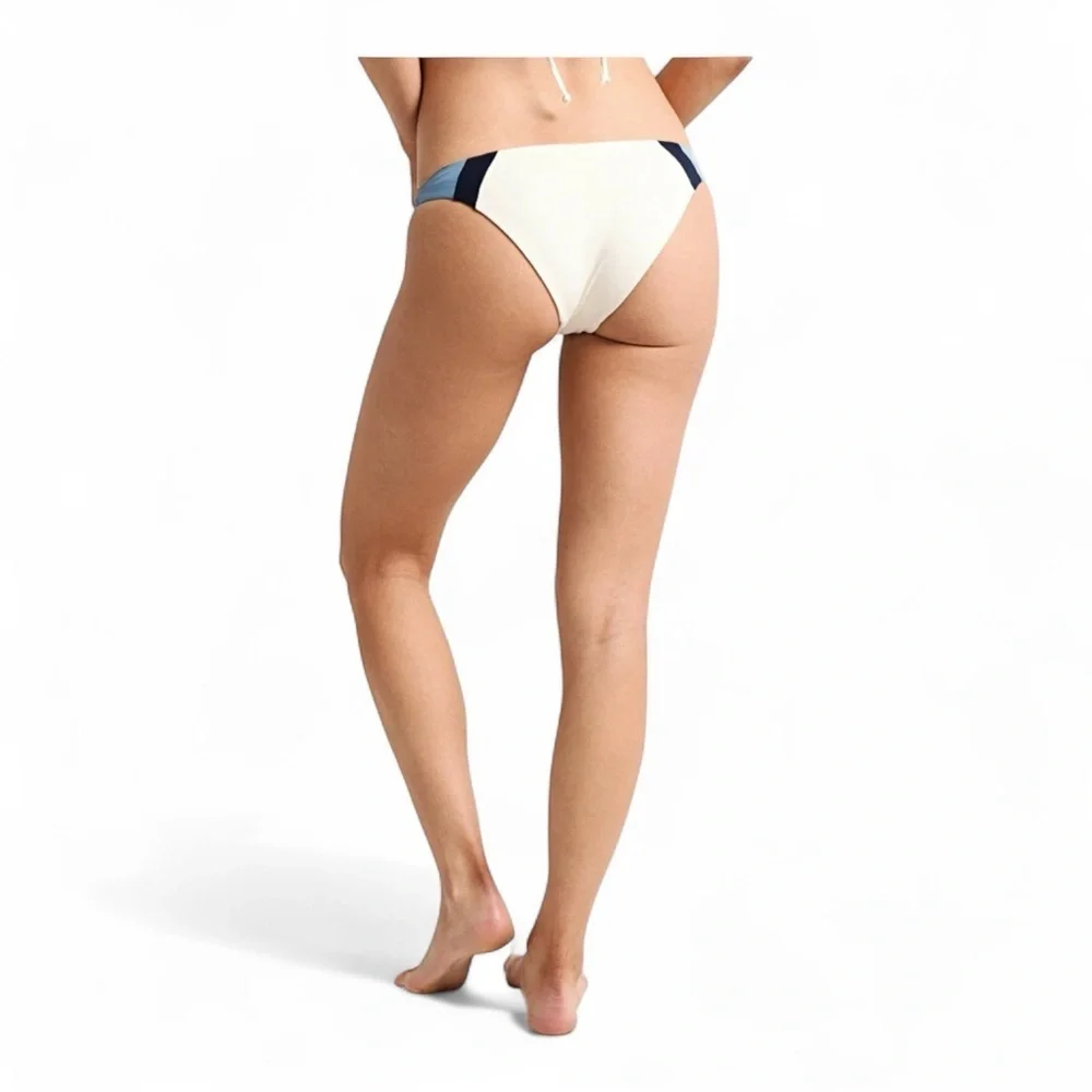 L*SPACE Johnny Color Block Reversible Bikini Bottoms NWOT